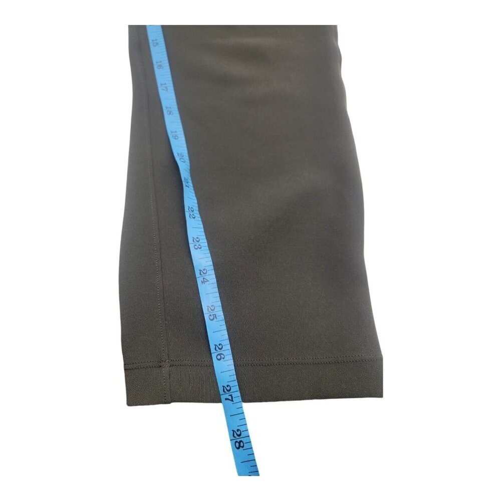 Lululemon Pants Women 8 Green On The Fly Wide Leg 7/8 Woven Casual Athleisure - Picture 4 of 9